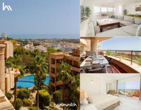 4 bedroom apartment with jacuzzi and terrace with panoramic sea views, in Nueva Andalucía, Marbella